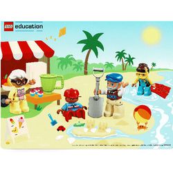Inspiration Card, Set 45030-1, Beach/Hospital