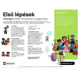 Activity Card, Set 45030-1, Getting Started - Hungarian/Spanish