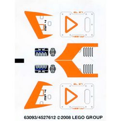 Sticker Sheet 2 for Set 7646-1