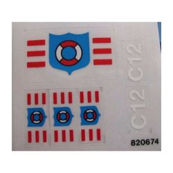 Sticker Sheet for Set 6353-1