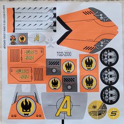 Sticker Sheet for Set 8634-1