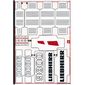 Sticker Sheet 1 for Set 42100-1