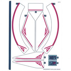 Sticker Sheet for Set 70849-1