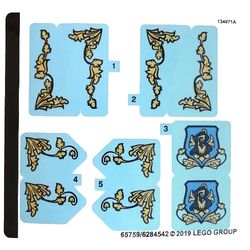 Sticker Sheet for Set 75958-1
