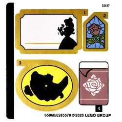 Sticker Sheet 1 for Set 43177-1