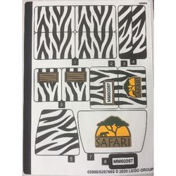 Sticker Sheet for Set 60267-1