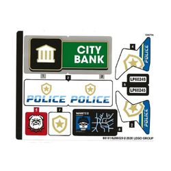 Sticker Sheet for Set 60245-1