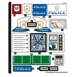 Sticker Sheet for Set 60246-1