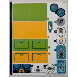 Sticker Sheet for Set 41256-1