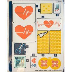 Sticker Sheet 1 for Set 41394-1