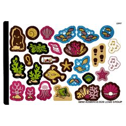 Sticker Sheet 2 for Set 43176-1