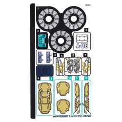 Sticker Sheet for Set 76144-1
