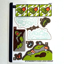 Sticker Sheet for Set 41423-1