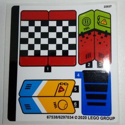 Sticker Sheet for Set 60260-1