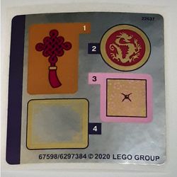 Sticker Sheet for Set 43182-1