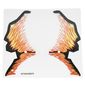 Wings, Dragon, Yellow and Orange Scales, Black Edges Print [Complete Sheet]