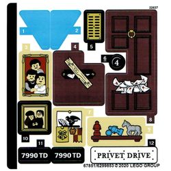 Sticker Sheet for Set 75968-1