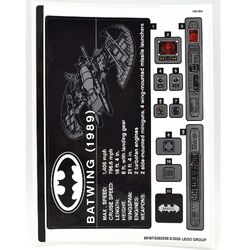 Sticker Sheet for Set 76161-1