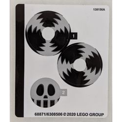 Sticker Sheet for Set 75549-1