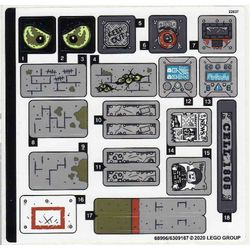 Sticker Sheet for Set 70435-1