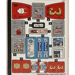 Sticker Sheet for Set 70436-1