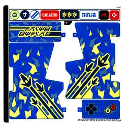 Sticker Sheet for Set 71715-1
