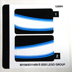 Sticker Sheet for Set 76165-1