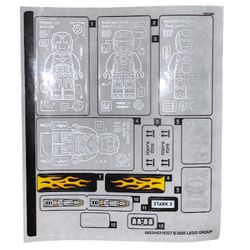 Sticker Sheet for Set 76167-1