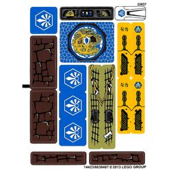 Sticker Sheet for Set 70010-1