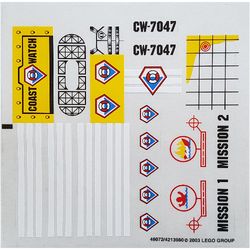 Sticker Sheet for Set 7047-1