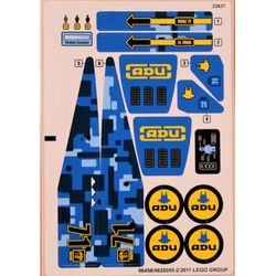 Sticker Sheet 2 for Set 7066-1