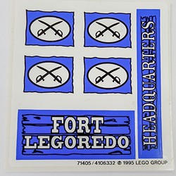 Sticker Sheet for Sets 6769-1, 6762-1