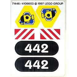 Sticker Sheet for Set 6442-1