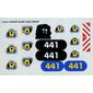 Sticker Sheet 1 for Set 6441-1