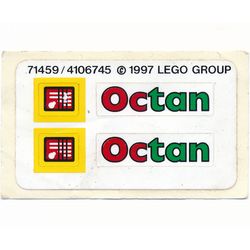 Sticker Sheet for Set 2129-1, 8205-1