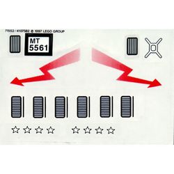 Sticker Sheet for Set 5561-1
