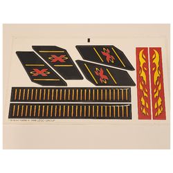 Sticker Sheet for Set 6580-1