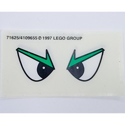 Sticker Sheet 1 for Set 2160-1, 2161-1, 2162-1