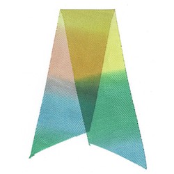 Scala, Scarf Long with Rainbow Colors