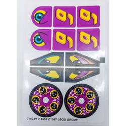 Sticker Sheet 2 for Set 8257-1