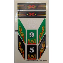 Sticker Sheet for Set 6568-1