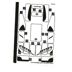 Sticker Sheet for Set 76901-1