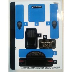 Sticker Sheet for Set 76902-1