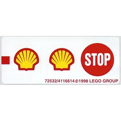 Sticker Sheet for Set 2554-1
