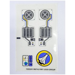 Sticker Sheet for Set 6454-1