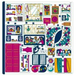 Sticker Sheet for Set 41449-1