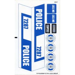 Sticker Sheet for Set 7287-1