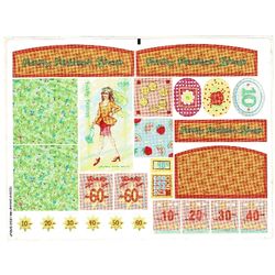 Sticker Sheet 1 for Set 3118-1