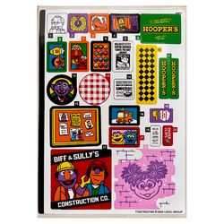 Sticker Sheet for Set 21324-1