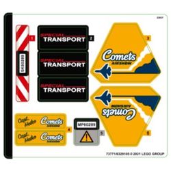 Sticker Sheet for Set 60289-1